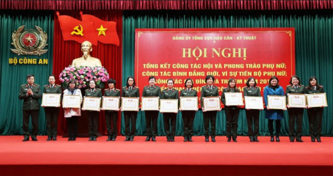 Hội Phụ nữ Tổng cục HC-KT triển khai công tác năm 2018