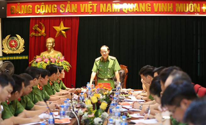 Thứ trưởng Lê Qúy Vương làm việc với Cục Cảnh sát PCCC và CNCH - Ảnh minh hoạ 2