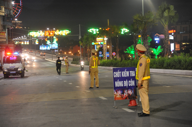 CSGT Quảng Ninh tăng cường xử lý “ma men” cầm lái