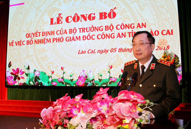 Công bố quyết định bổ nhiệm hai Phó giám đốc Công an tỉnh Lào Cai - Ảnh minh hoạ 3