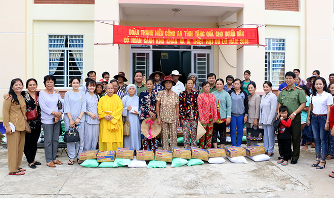 Tuổi trẻ Công an tỉnh An Giang xung kích vì nhân dân phục vụ