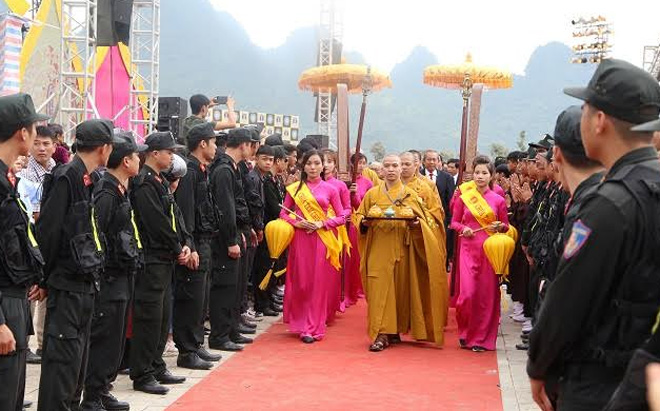 Đảm bảo tốt ANTT Lễ khai hội chùa Tam Chúc