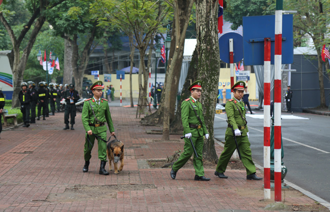 Thượng đỉnh Mỹ - Triều lần 2 tại Hà Nội: An ninh thắt chặt, đảm bảo tuyệt đối an toàn