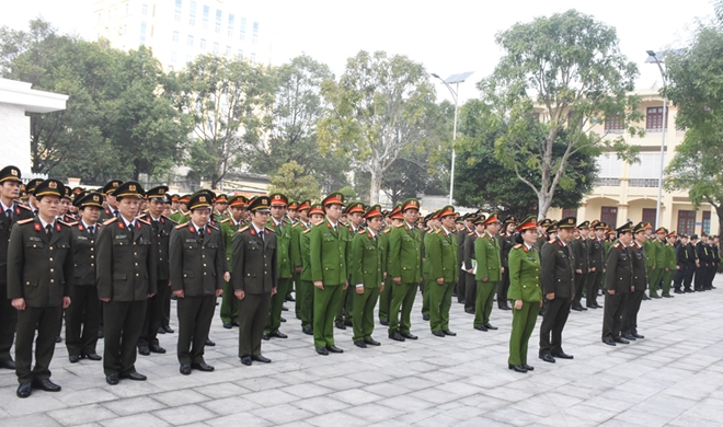 Công an Thanh Hóa ra quân bảo đảm ANTT Tết Nguyên đán Canh Tý 2020 - Ảnh minh hoạ 2