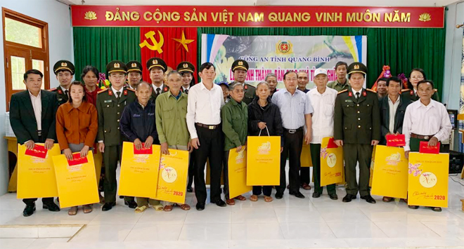 Công an tỉnh Quảng Bình với nhiều hoạt động 