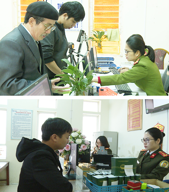 Năm mới tại bộ phận tiếp dân Công an tỉnh Thái Bình