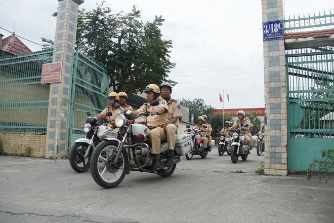 Tổng kiểm soát phương tiện giao thông trên địa bàn TP Hồ Chí Minh