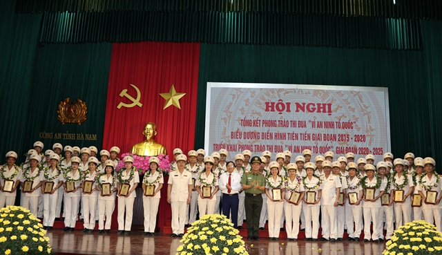 Nhiều điển hình trong phong trào thi đua “Vì An ninh Tổ quốc” tại CA tỉnh Hà Nam