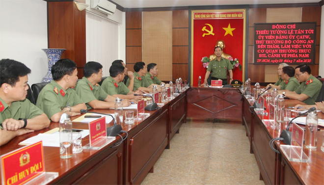 Thứ trưởng Lê Tấn Tới kiểm tra công tác tại Bộ Tư lệnh cảnh vệ phía Nam - Ảnh minh hoạ 3