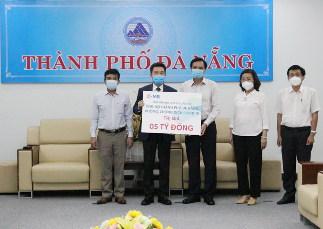 MB đồng hành cùng ngành Ngân hàng hỗ trợ Đà Nẵng chống dịch