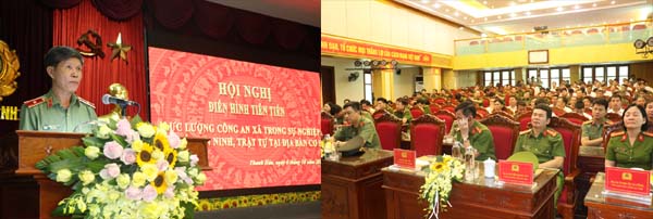 Biểu dương các điển hình tiên tiến trong lực lượng Công an xã bán chuyên trách tại tỉnh Thanh Hóa