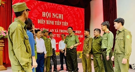 Biểu dương các điển hình tiên tiến trong lực lượng Công an xã bán chuyên trách tại tỉnh Thanh Hóa