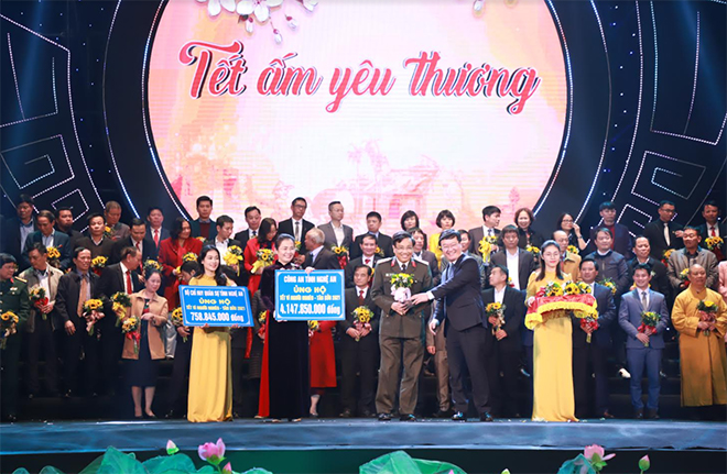 Công an tỉnh Nghệ An ủng hộ hơn 4,1 tỷ đồng 