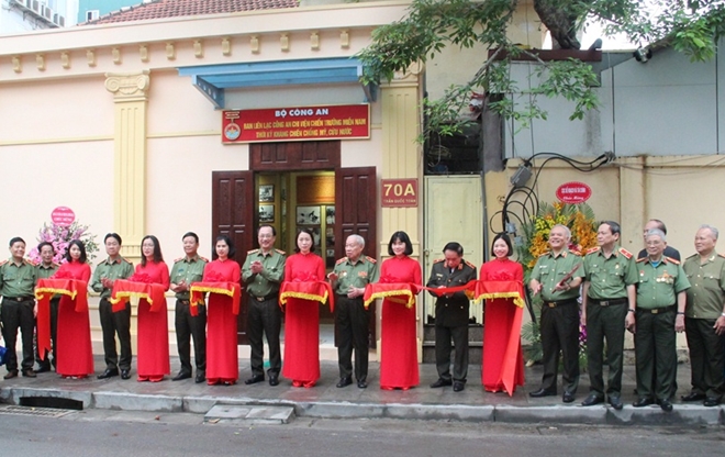 Khánh thành trụ sở và phòng trưng bày truyền thống lực lượng Công an chi viện chiến trường miền Nam