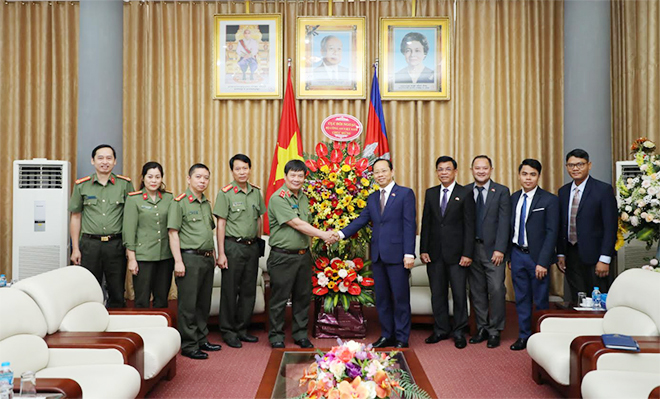 Thúc đẩy hợp tác giữa Bộ Công an Việt Nam và Bộ Nội vụ Campuchia