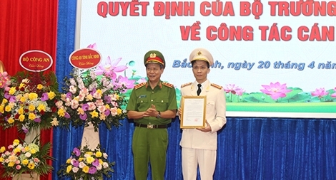 Công an tỉnh Bắc Ninh có tân Giám đốc