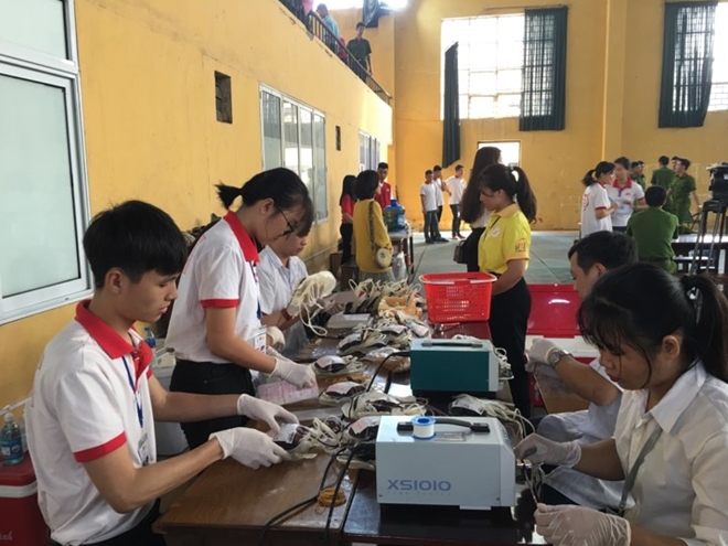 Hơn 300 đơn vị máu trong ngày tình nguyện hiến máu tại Đại học PCCC - Ảnh minh hoạ 6