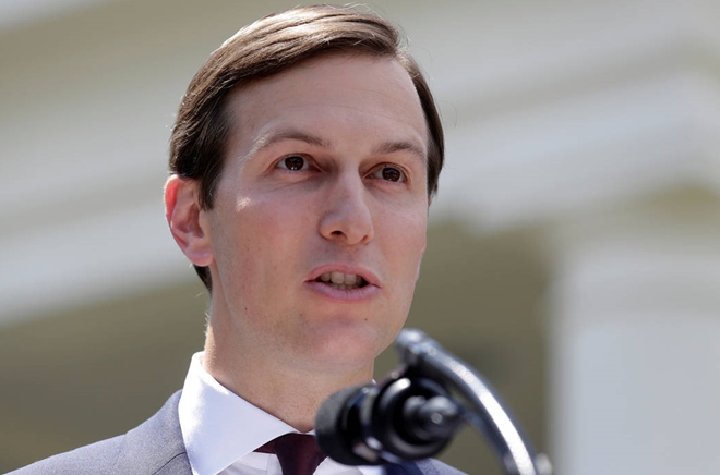 Ông Jared Kushner, con rể Tổng thống Trump, cố vấn cấp cao của Nhà Trắng. Ảnh Getty