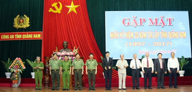 Công an tỉnh Quảng Nam gặp mặt cán bộ lãnh đạo qua các thời kỳ