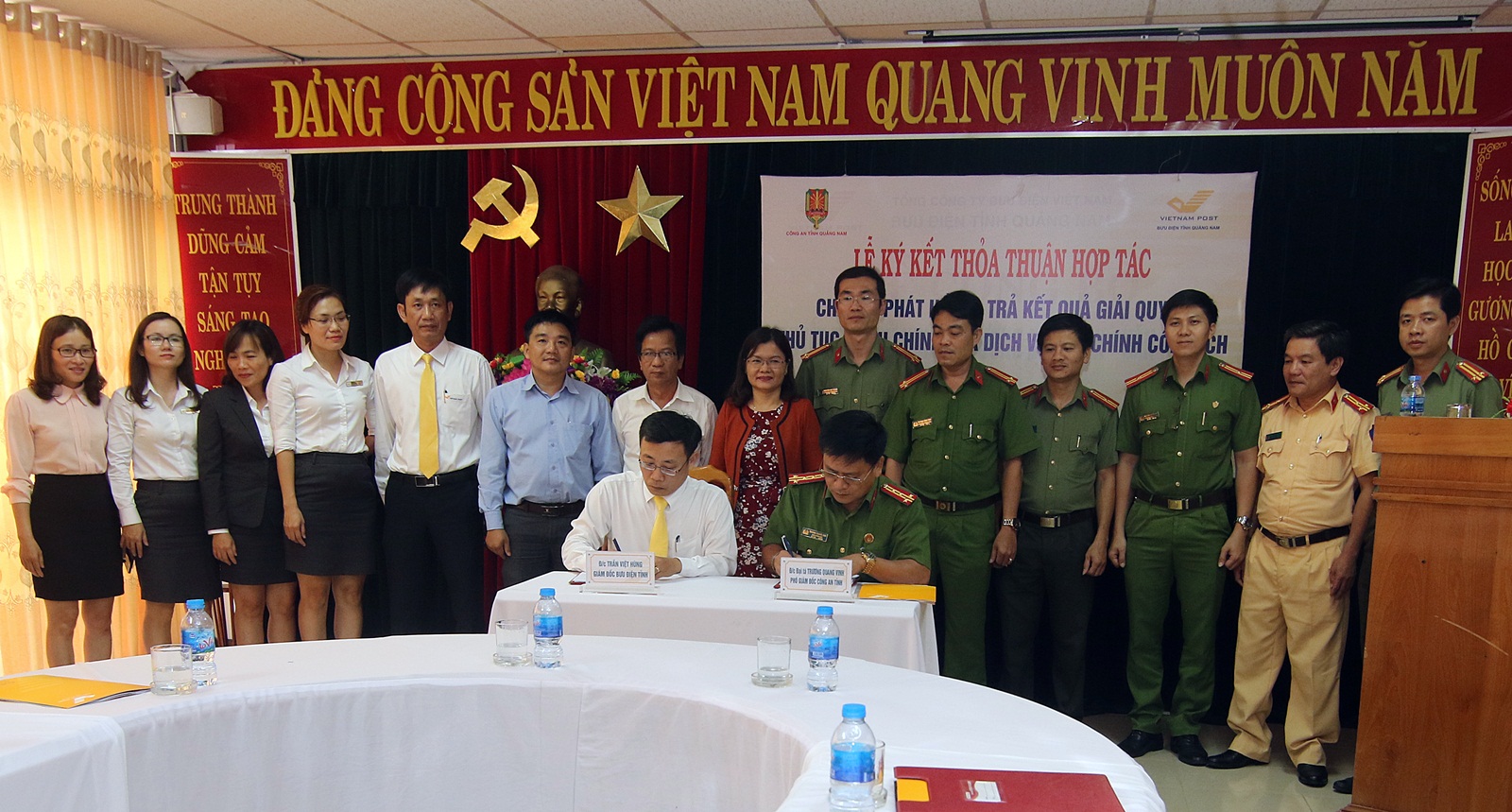 Công an tỉnh Quảng Nam tăng cường hợp tác với Bưu điện tỉnh