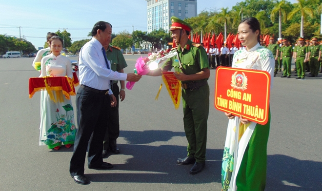 Khai mạc Hội thi điều lệnh, bắn súng, võ thuật CAND của Bảng thi số 8 - Ảnh minh hoạ 8