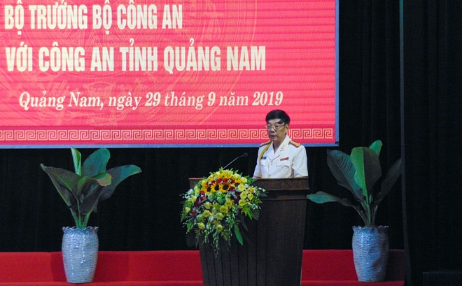 Bộ trưởng Tô Lâm làm việc với Công an tỉnh Quảng Nam - Ảnh minh hoạ 6
