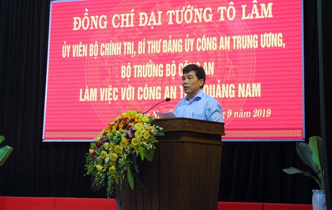 Bộ trưởng Tô Lâm làm việc với Công an tỉnh Quảng Nam - Ảnh minh hoạ 5
