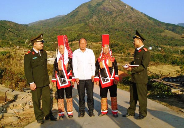 Công an huyện Bình Liêu đảm bảo ANTT biên giới