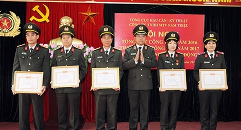 Công ty Nam Triệu (Bộ Công an): Phục vụ an ninh quốc phòng và tích cực tham gia thị trường