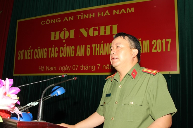 Công an Hà Nam triệt phá gần 100 chuyên án trong 6 tháng đầu năm