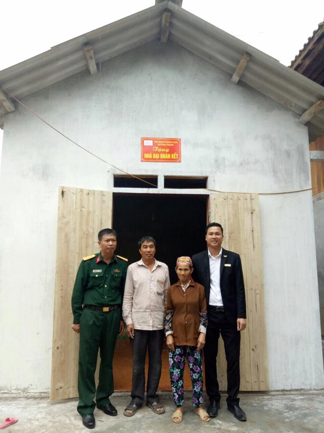 Tập đoàn Mường Thanh bàn giao nhà “Đại đoàn kết” tại Sơn La