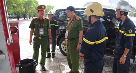 Cảnh sát PCCC TP Đà Nẵng đã đóng góp thành tích vào thành công chung của APEC 2017