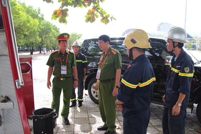 Cảnh sát PCCC TP Đà Nẵng đã đóng góp thành tích vào thành công chung của APEC 2017