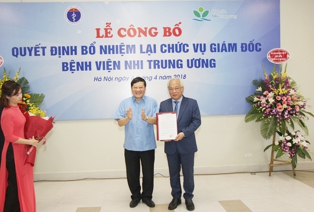 Ong Le Thanh Hải được Bổ Nhiệm Lại Chức Vụ Giam đốc Bv Nhi Trung ương Bao Cong An Nhan Dan điện Tử