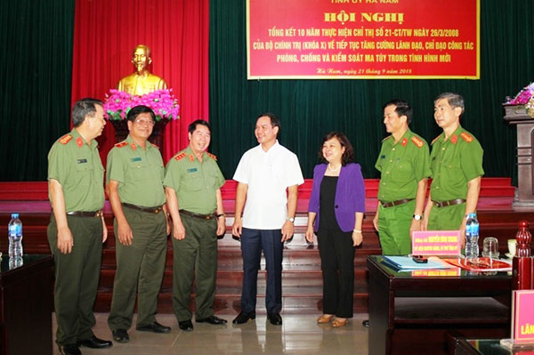 Hà Nam đẩy mạnh phòng chống ma túy trong tình hình mới
