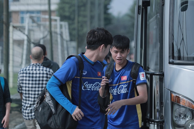 Sáng nay(21-12) thầy trò HLV Park Hang-seo hội quân tại trung tâm huấn luyện trẻ của Liên đoàn bóng đá Việt Nam (VFF)