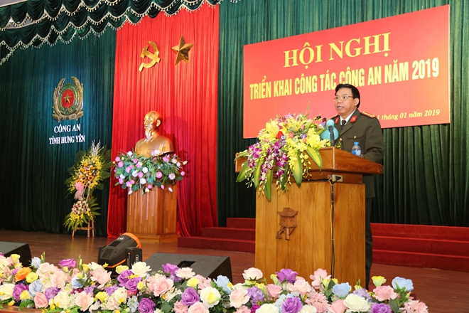 Thứ trưởng Lê Quý Vương dự triển khai công tác năm 2019 của Công an Hưng Yên - Ảnh minh hoạ 2