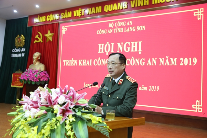 Công an tỉnh Lạng Sơn tổ chức hội nghị triển khai công tác 2019