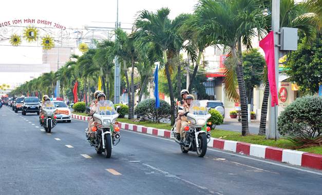 Công an tỉnh Bạc Liêu ra quân thực hiện nhiệm vụ đầu năm Kỷ Hợi 2019 - Ảnh minh hoạ 2