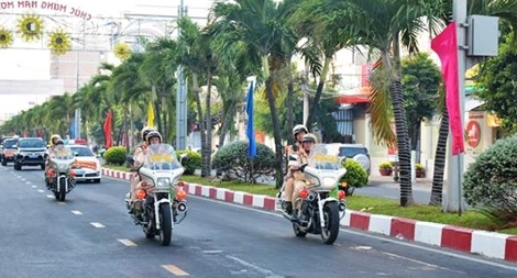 Công an tỉnh Bạc Liêu ra quân thực hiện nhiệm vụ đầu năm Kỷ Hợi 2019