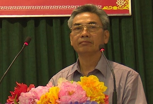 Ông Nguyễn Văn Hòa, nguyên Phó chủ tịch UBND huyện Thanh Thủy .