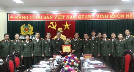 Phối hợp đảm bảo ANTT giữa Công an tỉnh Nghệ An và Quảng Bình