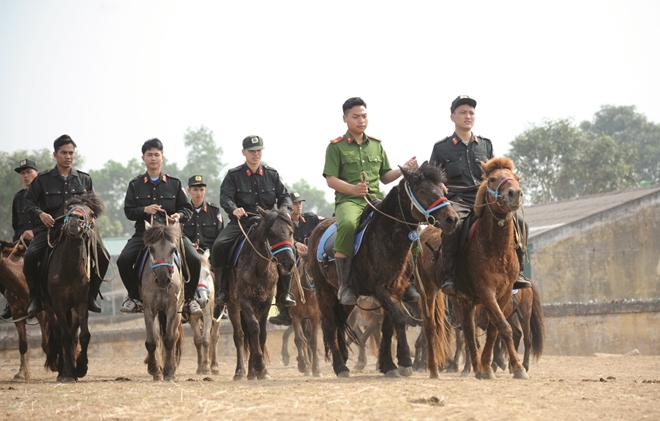 Chuyện chưa biết về  Đoàn Cảnh sát cơ động Kỵ binh1