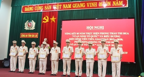 Công an tỉnh Gia Lai tổ chức phát động phong trào thi đua “Vì an ninh Tổ quốc”