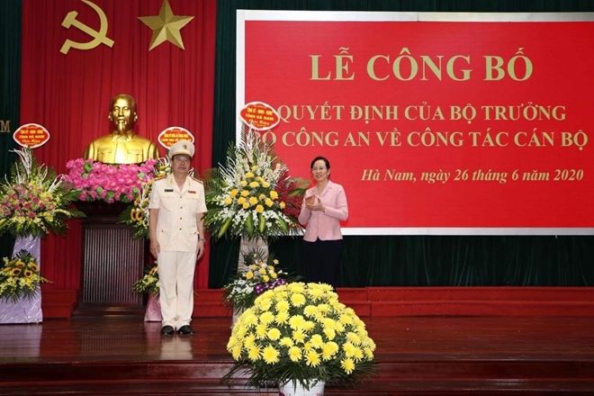Đại tá Nguyễn Quốc Hùng giữ chức vụ Giám đốc Công an tỉnh Hà Nam - Ảnh minh hoạ 2
