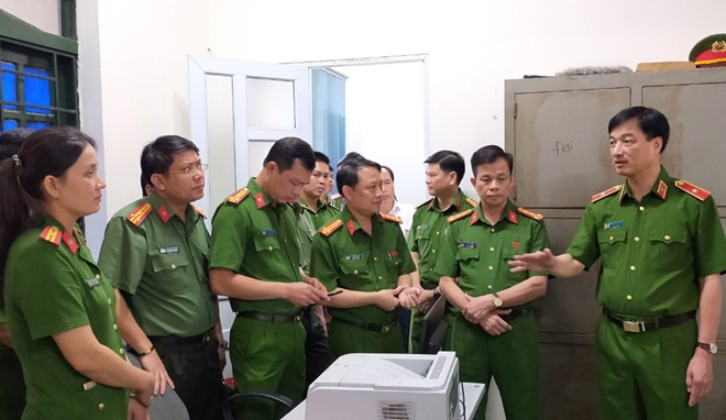 Thứ trưởng Nguyễn Duy Ngọc kiểm tra công tác tại Công an Thanh Hóa - Ảnh minh hoạ 3