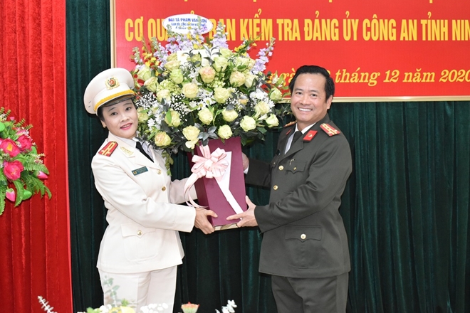 Thành lập Cơ quan Ủy ban kiểm tra Đảng ủy Công an tỉnh Ninh Bình.