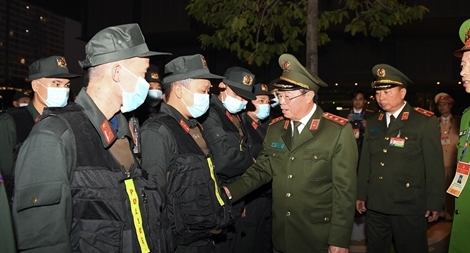 Thứ trưởng Bùi Văn Nam kiểm tra công tác đảm bảo an ninh, an toàn Đại hội XIII của Đảng
