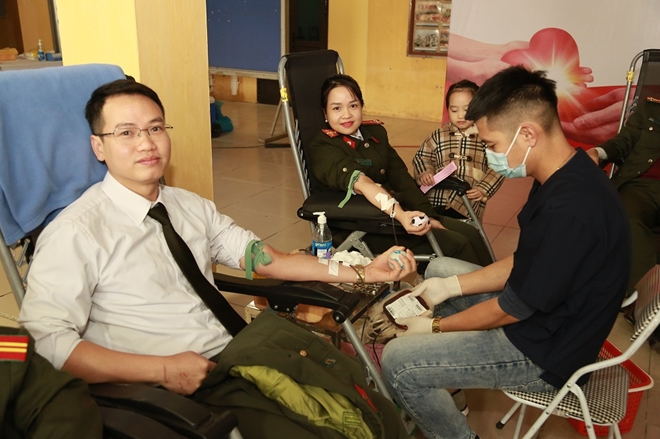 Trường Cao đẳng ANND I tổ chức chương trình hiến máu tình nguyện - Ảnh minh hoạ 2