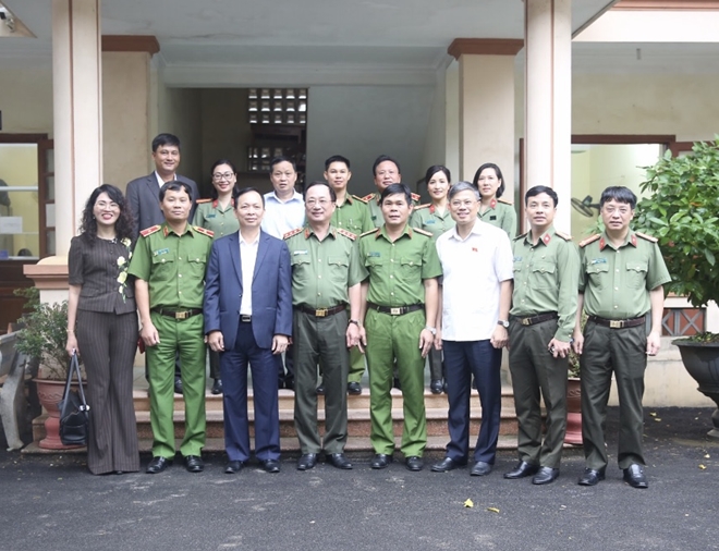 Thứ trưởng Nguyễn Văn Thành thăm và làm việc với Công an huyện Kim Bôi- tỉnh Hòa Bình - Ảnh minh hoạ 5